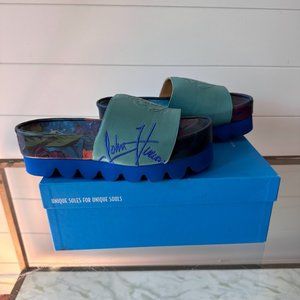 John Fluevog platform slides